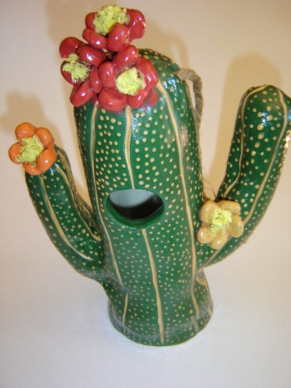 cactus pottery painting