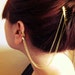 Gold Chain Ear Cuff