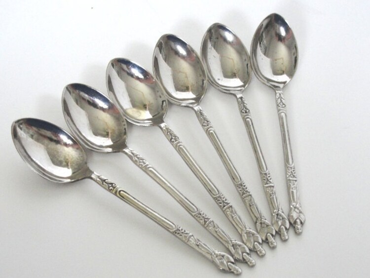 Six Vintage Silver Plate EPNS Apostle Spoons by EyeCandyandMore