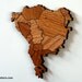SE Europe Map Puzzle - Oak