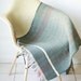 Vintage Handwoven Green Farmhouse Rug