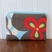 Coin Purse - Amy Butler Fabric - Morning Glory - Change Purse - Zippered Pouch - Blue and Red