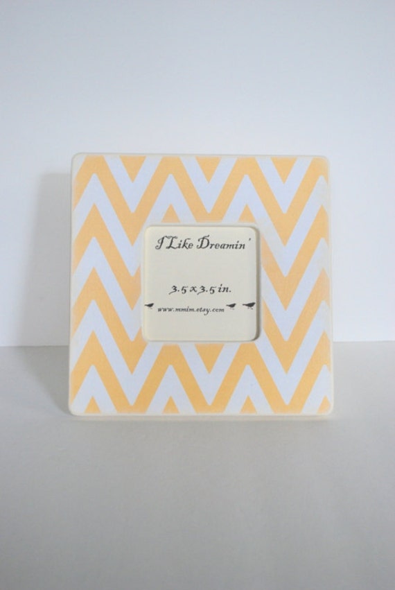 Wild Zig Zag Picture Frame by Mmim on Etsy