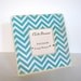 Teal Chevron Picture Frame