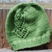 New natural shine fiber handknit 6-12 m seamless beanie. Redy to ship from Colorado
