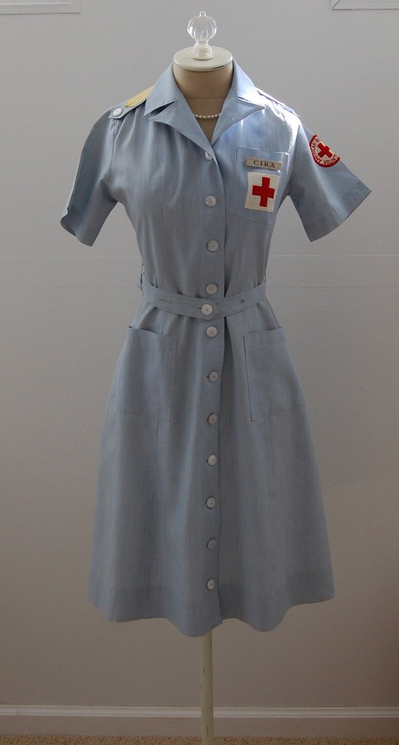 The Cika Vintage 1940s WWII American Red Cross by BohemianBisoux