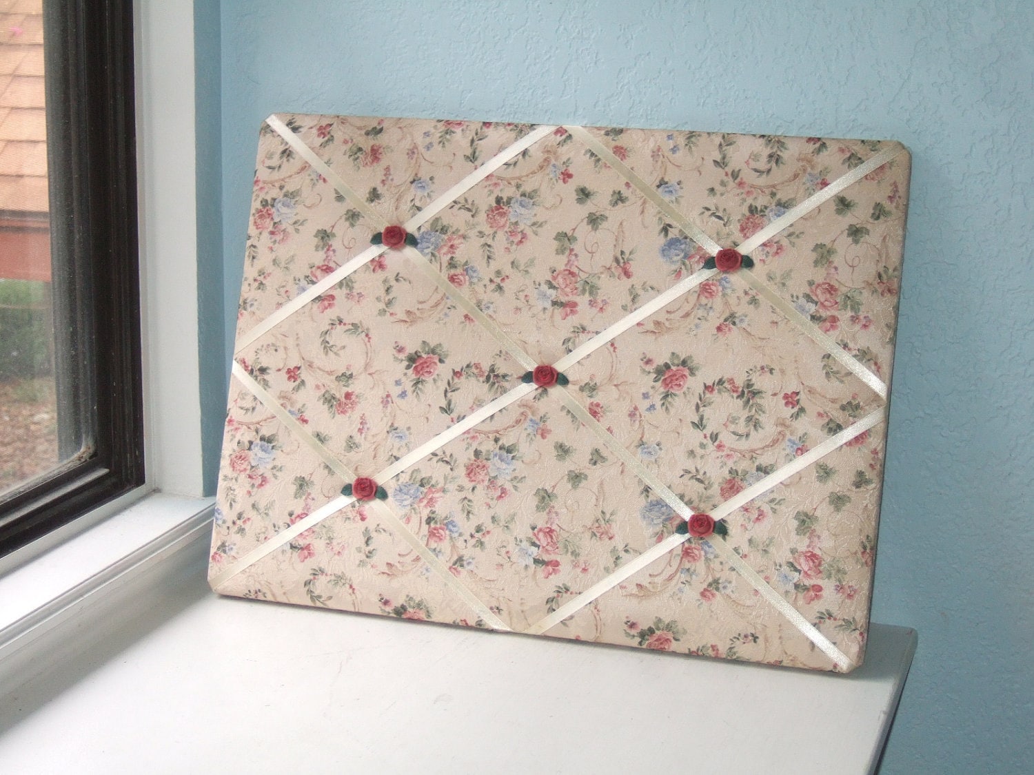 Large Fabric Memo Board by TheArtofChic on Etsy