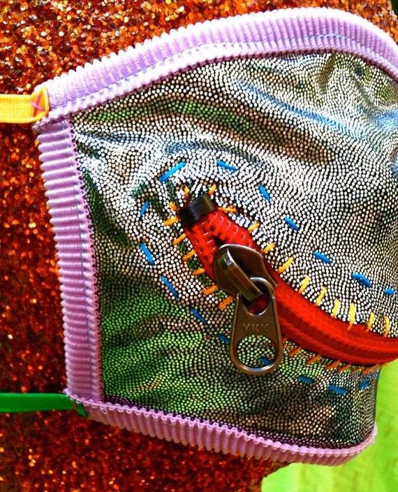 zippered mardi gras bags