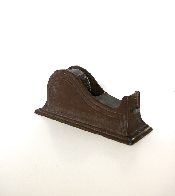 Antique Tape Dispenser Cast Iron By the Texcel Company