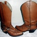 Vintage Harness Cowboy Boots by Dingo - Men's 10 D