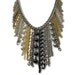 Upcycled Fringe Necklace, Waterfall Necklace