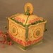 Tea Box in Red and Orange