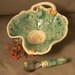 Organic Aqua Bowl with Serving Spoon