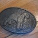 sale 1970's SCHNAUZER BELT BUCKLE for the dog lover