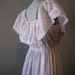 sale 1970's bohemian .prairie PEASANT DRESS. HIPPIE
