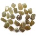 Reg Moonstone Rune Set Hand Carved Elder Futhark Now With a Manual