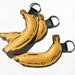 Banana Fantastico VEGAN vinyl key ring