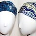 SURFER GIRL Headband - Reversible Beach Hibiscus Flower Print Head Scarf Women's wide hair band urban turban head wrap headband