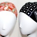 Yoga Cotton Workout Headband - Reversible Turban Wide Hippie Boho Headband head bands Hair Coverings
