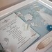 BRIDAL BLISS Wedding Invitation Keepsake Box with Engraved Name Plate