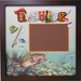 GONE FISHING Memory Album Page (Walnut Veneer Shadow Box Frame Sold Separately)