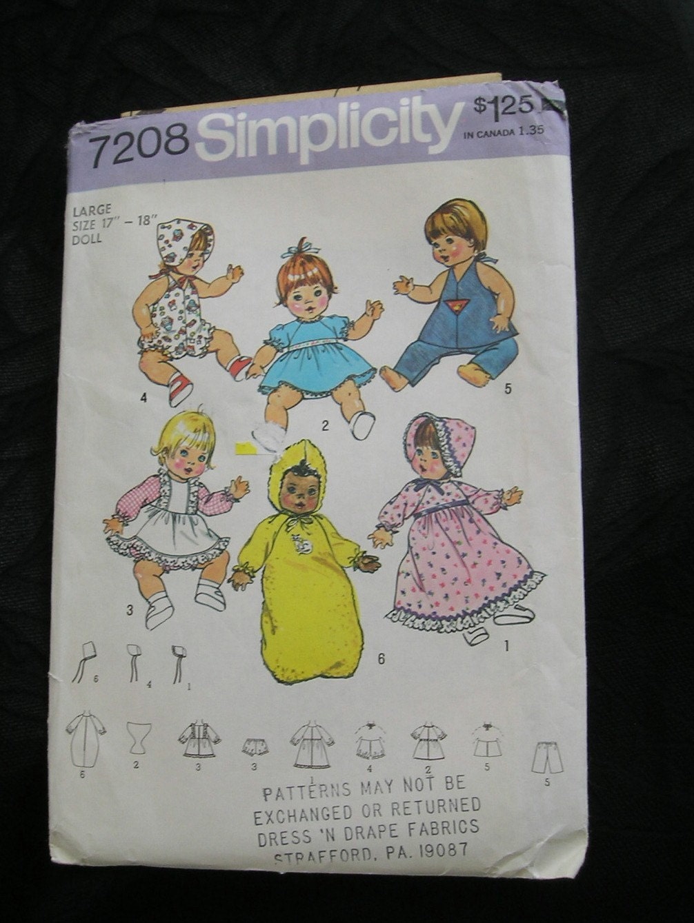 Doll Clothes Pattern Baby Alive Baby Tender Love by makeminesea