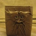 Grichels leather tri-fold wallet - metallic bronze with honey brown eyes
