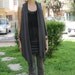 Multi purpose vest - Grey and Black stripes