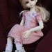 SALE: Pink Polka Dot Outfit for YoSD sized BJDs