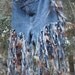 showdiva designs Dripping with Fringe Beads n Feathers RoCk n RoLL Cowgirl Shorts Skirt