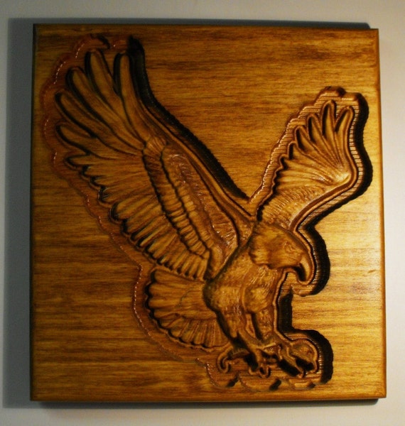 Eagle Wood Carving