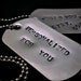 Customized Hand Stamped Dog Tag Necklace - Stainless Steel - HANDMADE by the KIDS