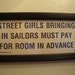 Vintage Street Girls picture/sign