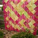 Crossing Paths -- Handmade Quilt, Lap Quilt, Wall Quilt, Geometric
