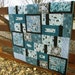 Handmade Quilt Aquas to Teals