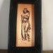 Vintage Print on Copper of Apache Warrior