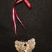Porcelain Lady Face Christmas Tree Ornament