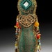 RESERVED for Kristy Fleur (bead embroidered doll)