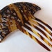 Faux Tortoise Spanish Comb
