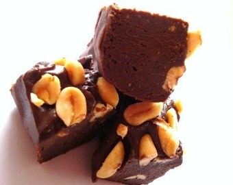 NO SUGAR ADDED Peanut Butter Chocolate Fudge - Peanut Butter Fudge - Chocolate Fudge - No Sugar Added - Pernilla
