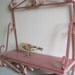Sweet Pink Vintage Metal Shelf