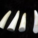 SALE - x4 Deer Antler Tips - Grade A, Real Bone, Antler, Taxidermy, A691158