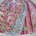 Set of 5 Moda Bibs, Central Park and white minky dot