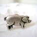 Antique Silver Piggy Ring