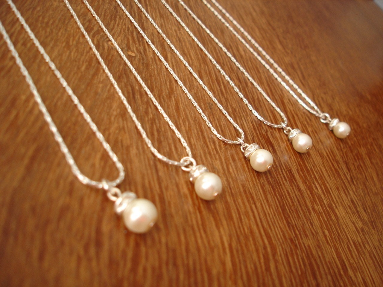 real simple on Bridesmaid Etsy Elegant Gift  RBJohnson Necklaces bridesmaid by Simple gifts &