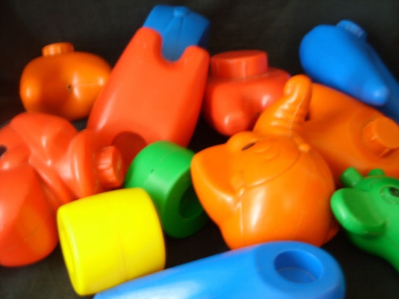 Tupperware Zoo It Yourself Vintage Animal Toys