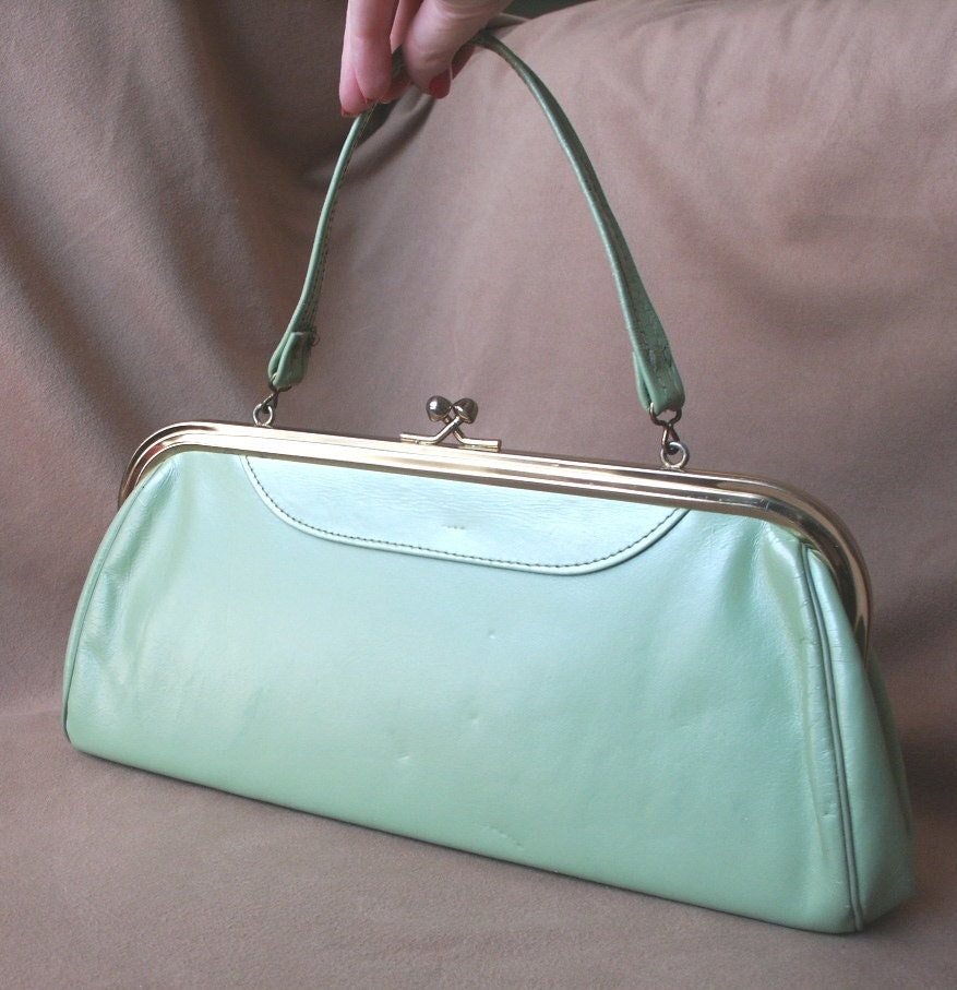 dune mint green bag