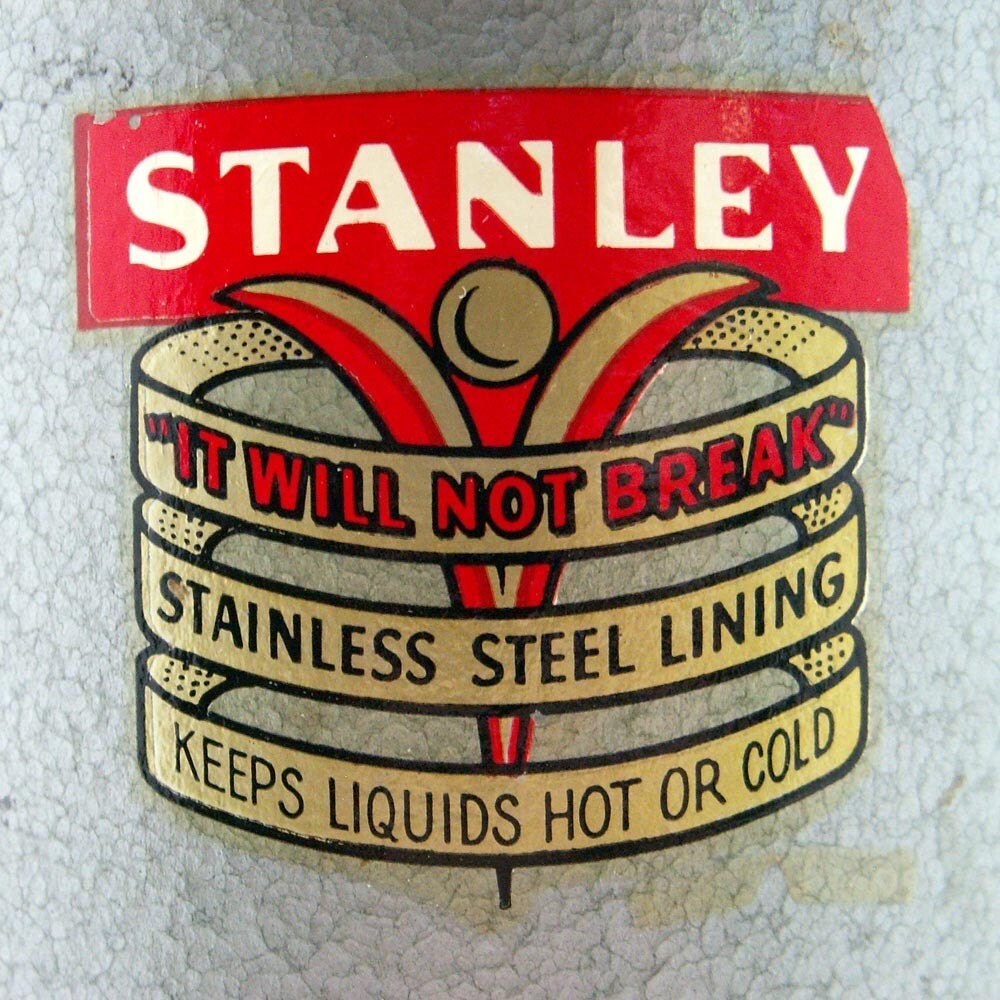 ON SALE Vintage Stanley Thermos It Will Not Break Treasury