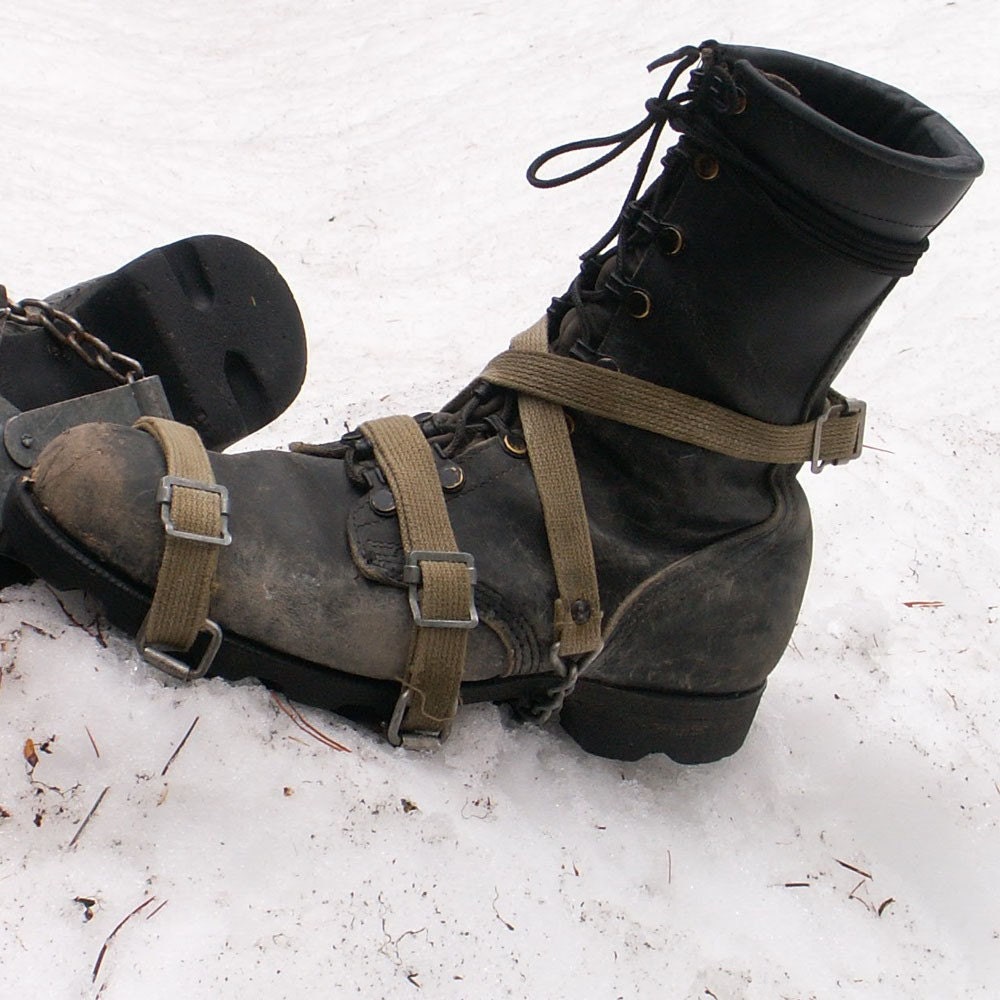 Vintage WWII U.S. Military Ice Creepers For Your Boots