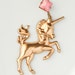 Vintage Baby Unicorn Necklace